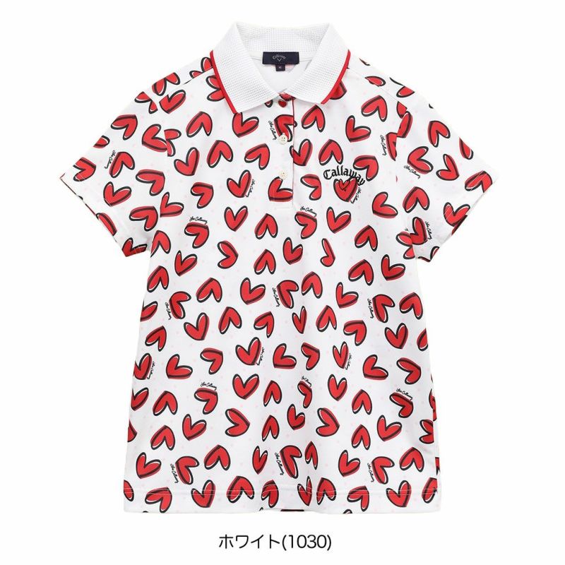 キャロウェイラブキャロウェイ半袖ポロシャツWOMENSC25134221レディースゴルフウェア2025春夏モデルCallaway日本正規品