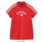 キャロウェイラブキャロウェイ半袖モックネックシャツC25134222レディースゴルフウェア2025春夏モデルCallaway日本正規品