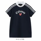 キャロウェイラブキャロウェイ半袖モックネックシャツC25134222レディースゴルフウェア2025春夏モデルCallaway日本正規品