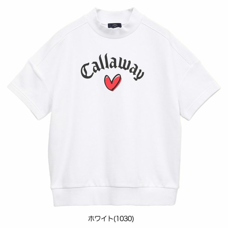 キャロウェイラブキャロウェイ半袖スウェットC25117222レディースゴルフウェア2025春夏モデルCallaway日本正規品