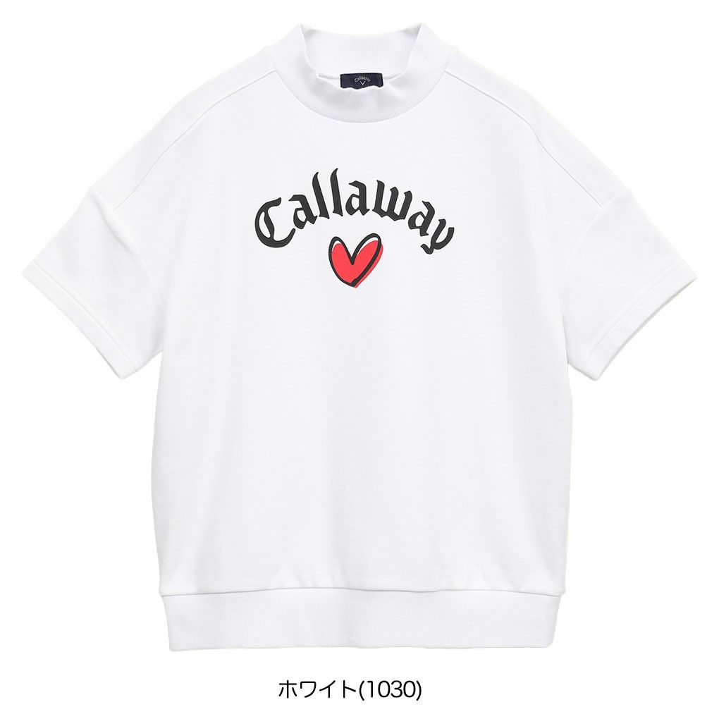 キャロウェイラブキャロウェイ半袖スウェットC25117222レディースゴルフウェア2025春夏モデルCallaway日本正規品