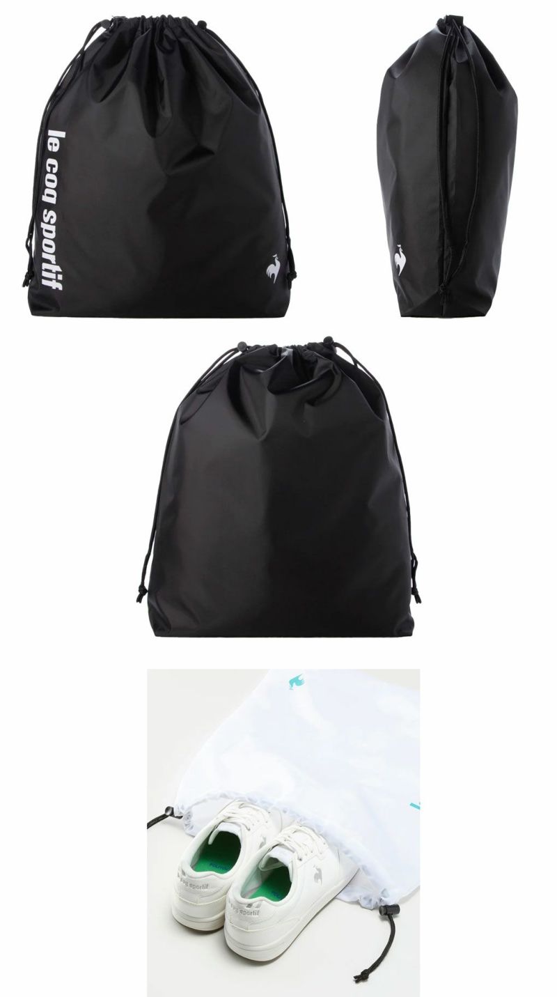 ルコックスポルティフLG5STT22M巾着型シューズケースゴルフ靴入れlecoqsportifgolf2025年モデル日本正規品