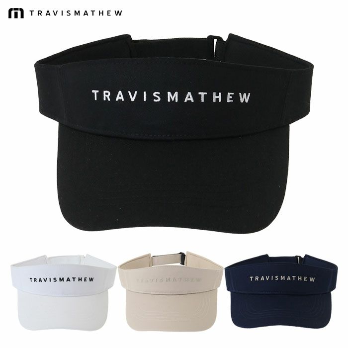 トラヴィスマシューベーシックロゴバイザー7AL945メンズ帽子ゴルフキャップTravisMathew2025春夏モデル日本正規品