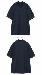 トラヴィスマシューソフトタッチ ロゴプリント半袖モックネック7AL014メンズゴルフウェアトップスTravisMathew2025春夏モデル日本正規品