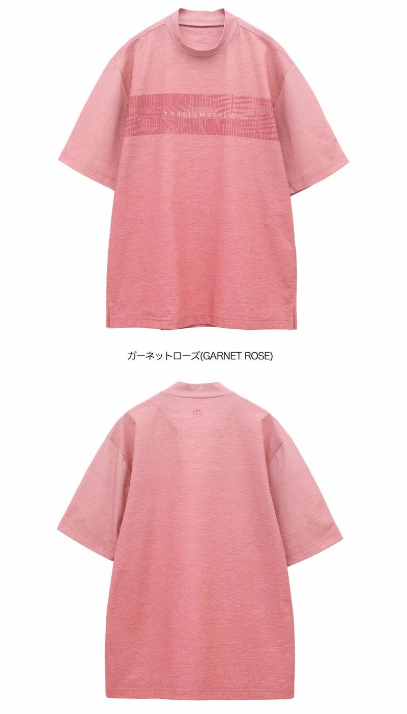 25％OFFクーポン付】トラヴィスマシュー チェストプリント 半袖ポロ