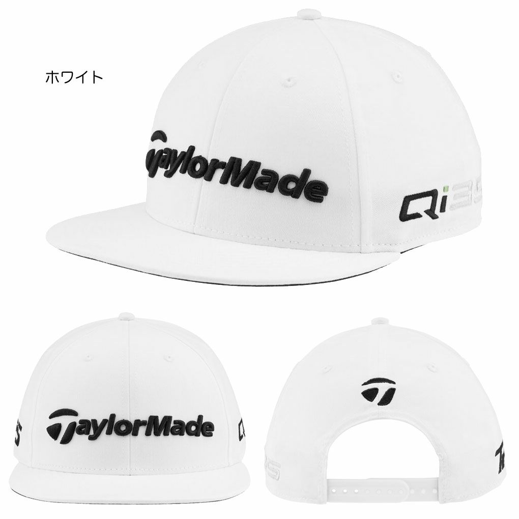 テーラーメイドツアーフラットビルTK203メンズゴルフキャップ帽子ゴルフTaylorMade日本正規品2025春夏モデル