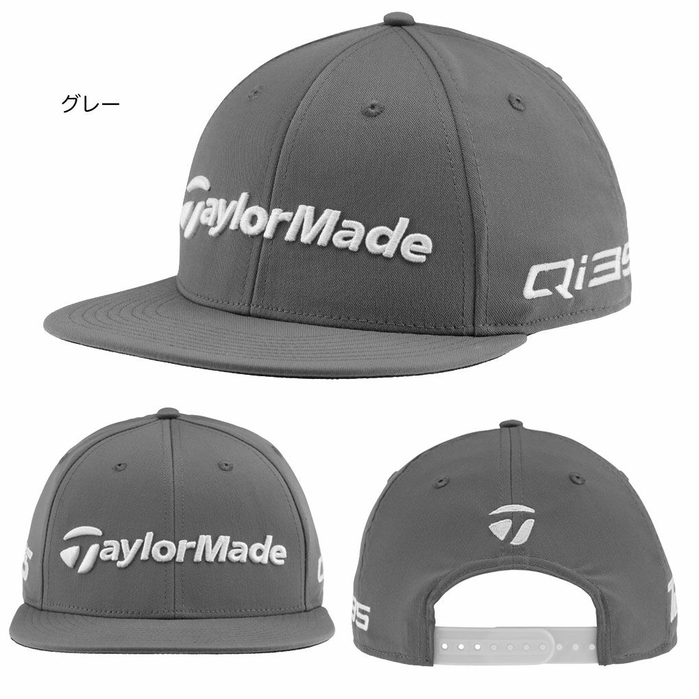 テーラーメイドツアーフラットビルTK203メンズゴルフキャップ帽子ゴルフTaylorMade日本正規品2025春夏モデル