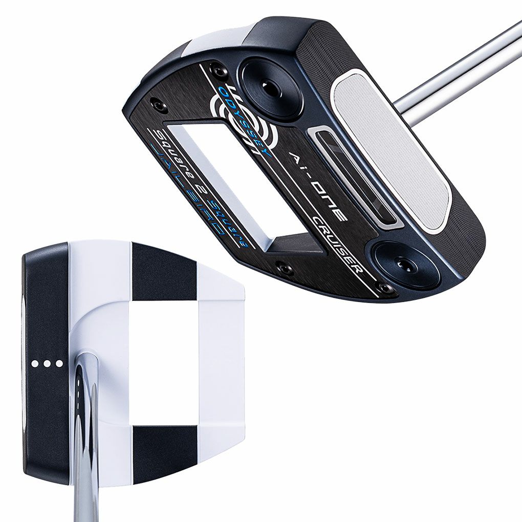 オデッセイAI-ONESQUARE2SQUARECRIUISERJAILBIRDパター中尺メンズ右用STROKELAB140スチール2025年モデルODYSSEY日本正規品