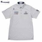 ルコックスポルティフ定番無地半袖シャツLG5SHS13Mメンズゴルフウェアゴルフlecoqsportifgolf2025春夏モデル日本正規品