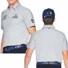 ルコックスポルティフ定番無地半袖シャツLG5SHS13Mメンズゴルフウェアゴルフlecoqsportifgolf2025春夏モデル日本正規品