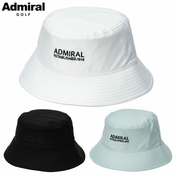 アドミラルAdmiralGolf撥水バケットハットADMB5A05メンズゴルフキャップ2025春夏モデル日本正規品