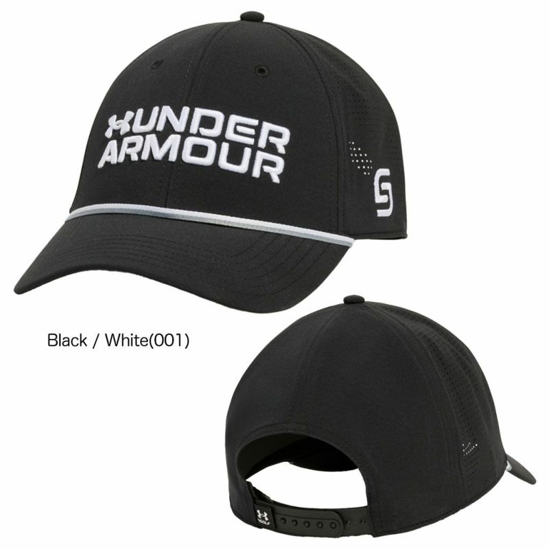 アンダーアーマーUAジョーダン・スピースドライブロープスナップバックキャップ1389912メンズ帽子ゴルフUNDERARMOUR2025年モデル日本正規品