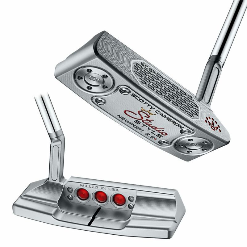 スコッティキャメロン2025StudioStyleNewport2.5Plusパターメンズ右用スタジオスタイル2025年モデルScottyCameron日本正規品