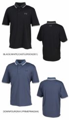 アンダーアーマUAプレーオフ3.0リブポロ1388156メンズゴルフウェアゴルフUNDERARMOUR2025春夏モデル日本正規品