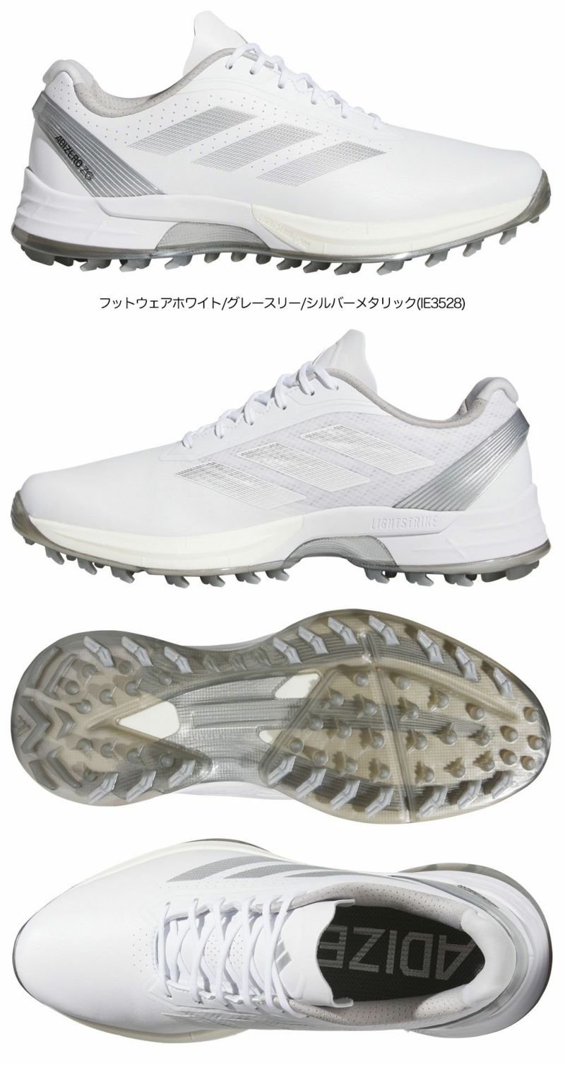 アディダススパイクレスシューズアディゼロゼッドジー25NLC98メンズゴルフシューズ靴2025年モデルadidas日本正規品