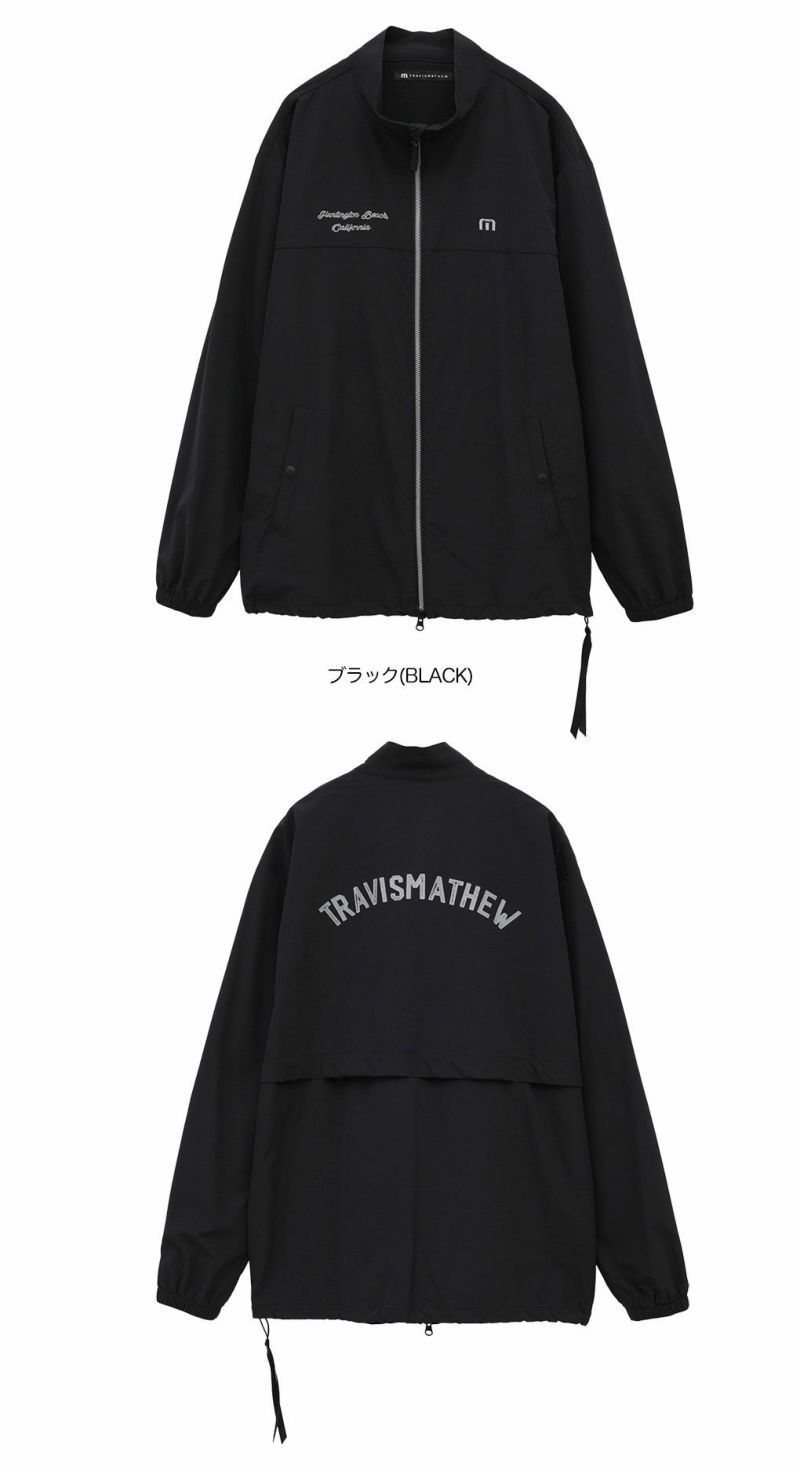 トラヴィスマシュースタンドカラージップジャケット7AL002メンズゴルフウェアトップスTravisMathew2025春夏モデル日本正規品