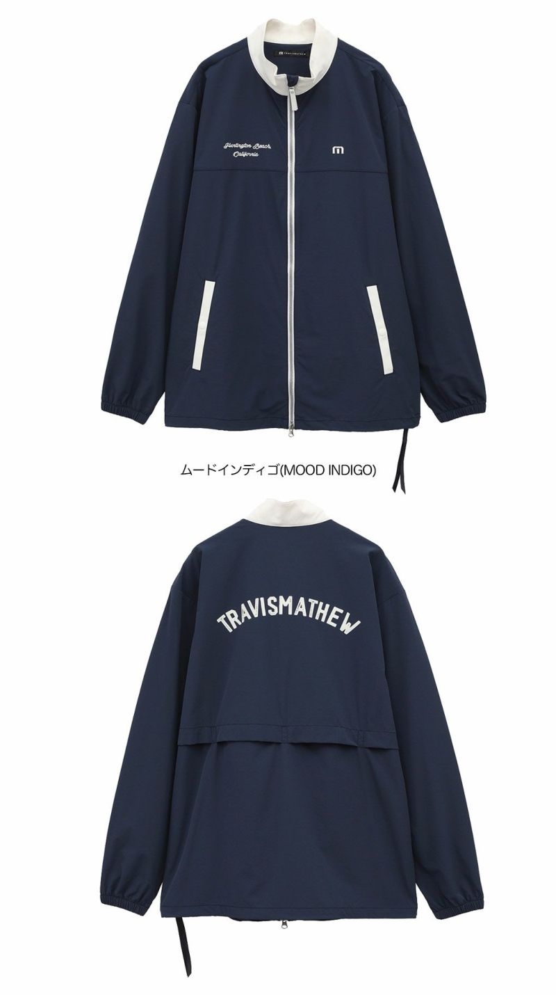 トラヴィスマシュースタンドカラージップジャケット7AL002メンズゴルフウェアトップスTravisMathew2025春夏モデル日本正規品