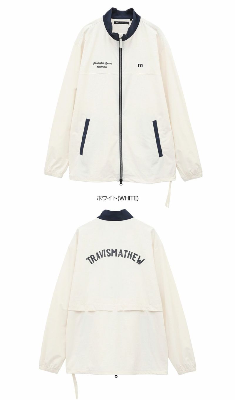 トラヴィスマシュースタンドカラージップジャケット7AL002メンズゴルフウェアトップスTravisMathew2025春夏モデル日本正規品