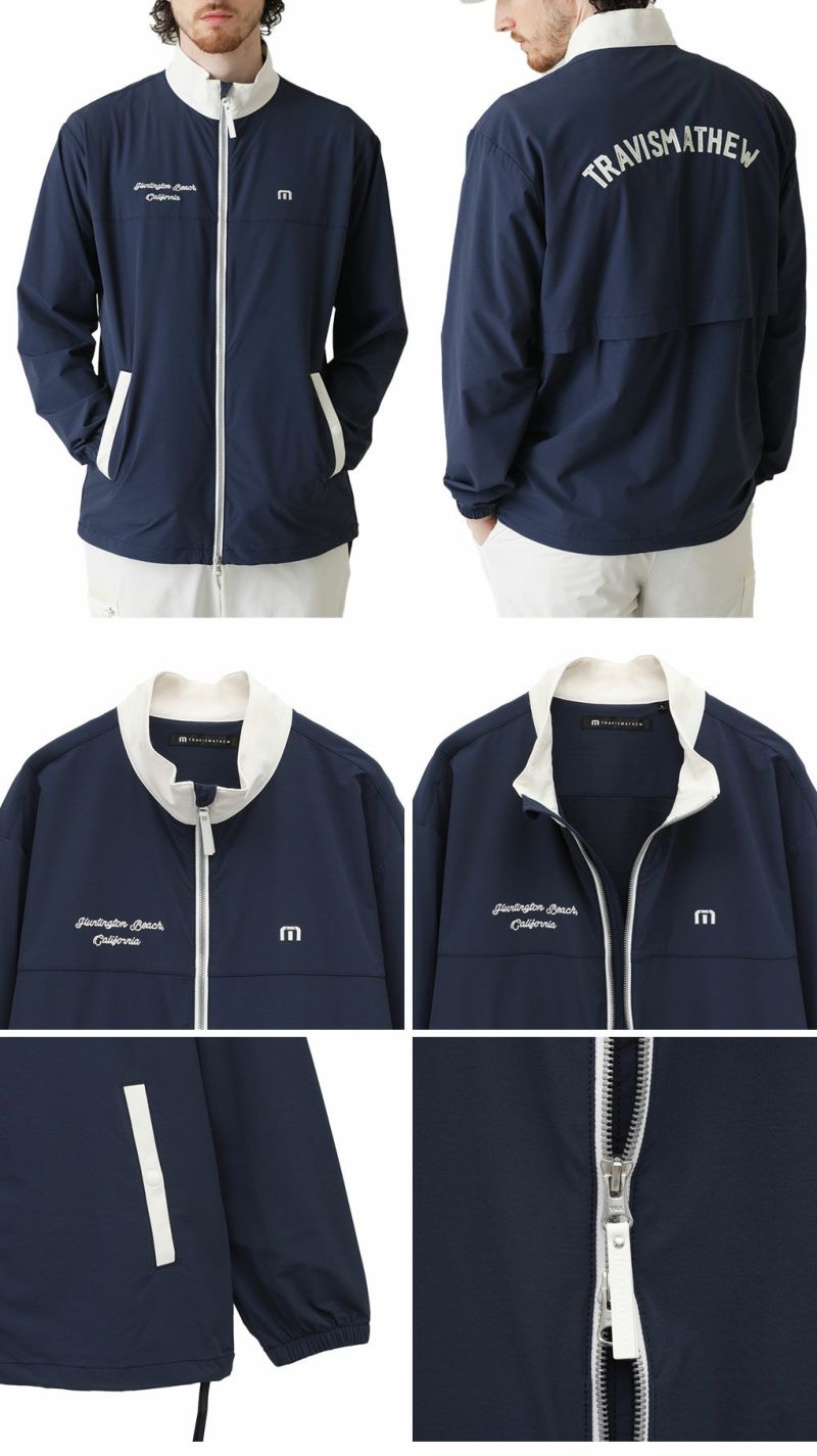 トラヴィスマシューチェストプリント半袖ポロ7AL016メンズゴルフウェアトップスTravisMathew2025春夏モデル日本正規品