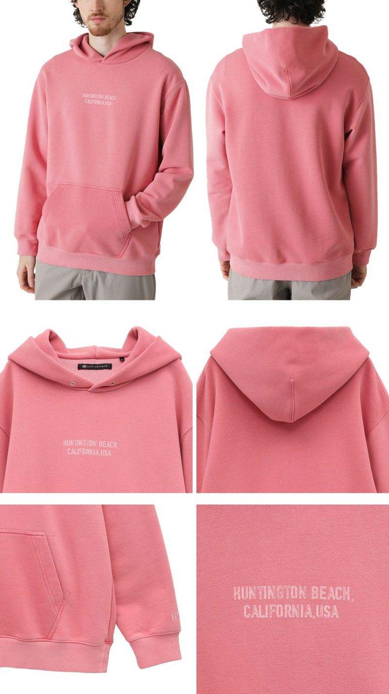 トラヴィスマシュー製品染めスウェットフーディー7AL004メンズゴルフウェアトップスTravisMathew2025春夏モデル日本正規品