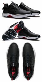 フットジョイMEN'SハイパーフレックスBOAゴルフシューズスパイクレスメンズ靴FOOTJOY2025年モデル日本正規品