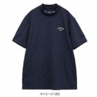 キャロウェイ幾何学ロゴジャカードモックネックシャツC25134106メンズゴルフウェア2025春夏モデルCallaway日本正規品