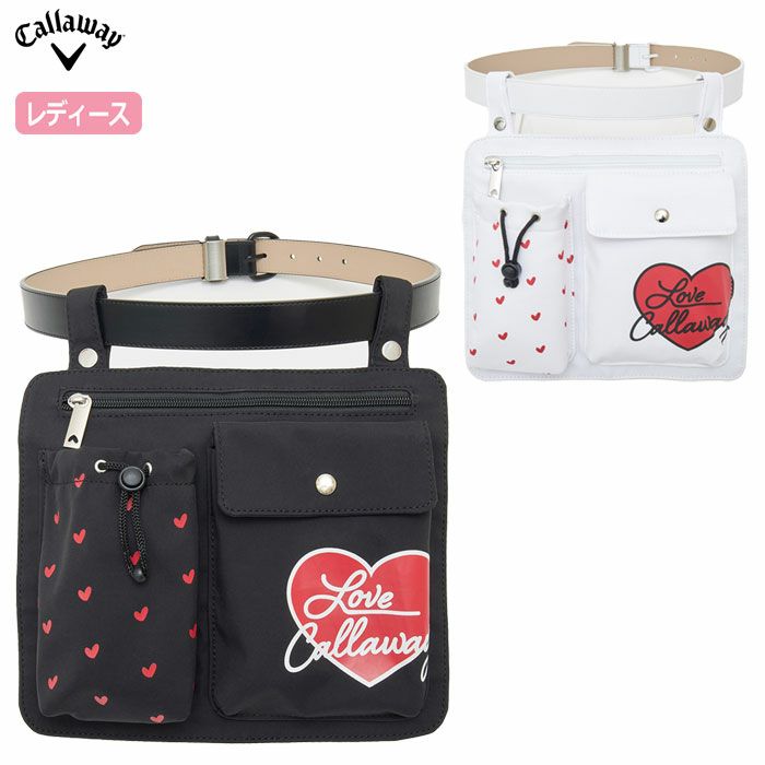 キャロウェイ ラブキャロウェイ ウエストポーチ付きベルト C25192207