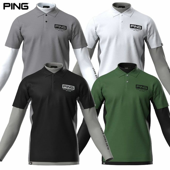 ピンPINGレイヤードツインセット621-5160201メンズゴルフウェア2025春夏モデル日本正規品