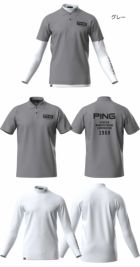 ピンPINGレイヤードツインセット621-5160201メンズゴルフウェア2025春夏モデル日本正規品