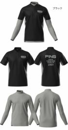 ピンPINGレイヤードツインセット621-5160201メンズゴルフウェア2025春夏モデル日本正規品