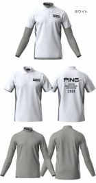 ピンPINGレイヤードツインセット621-5160201メンズゴルフウェア2025春夏モデル日本正規品