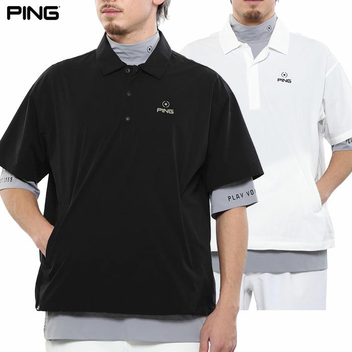 ピンPINGレイヤードツインセット621-5160309メンズゴルフウェア2025春夏モデル日本正規品