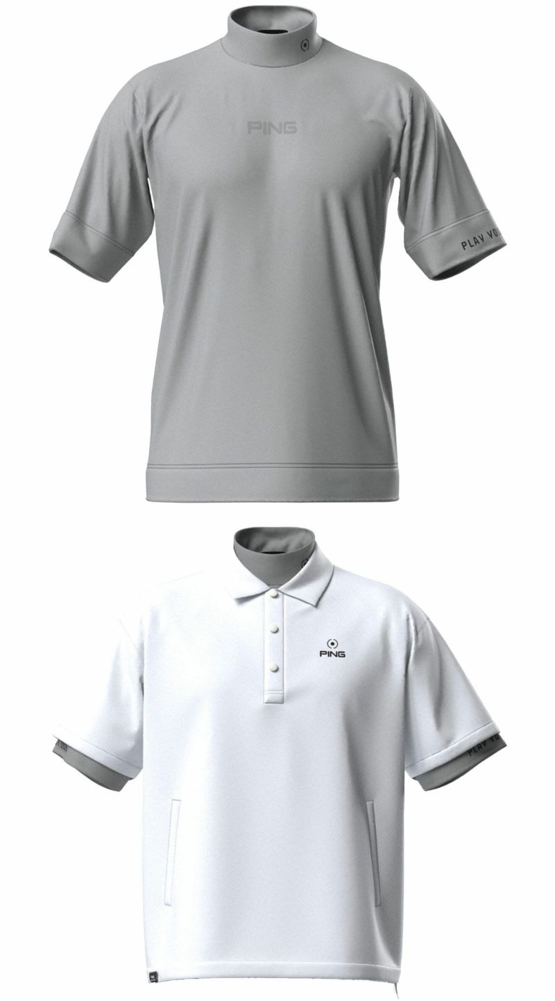 ピンPINGレイヤードツインセット621-5160309メンズゴルフウェア2025春夏モデル日本正規品