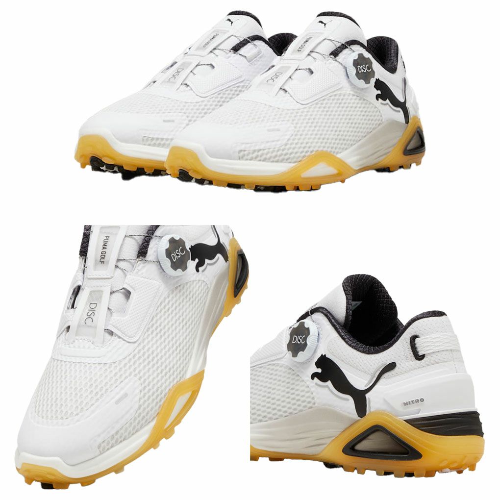 プーマゴルフシャドウキャットニトロディスクスパイクレスシューズ310219ゴルフシューズPUMA2024年モデル日本正規品