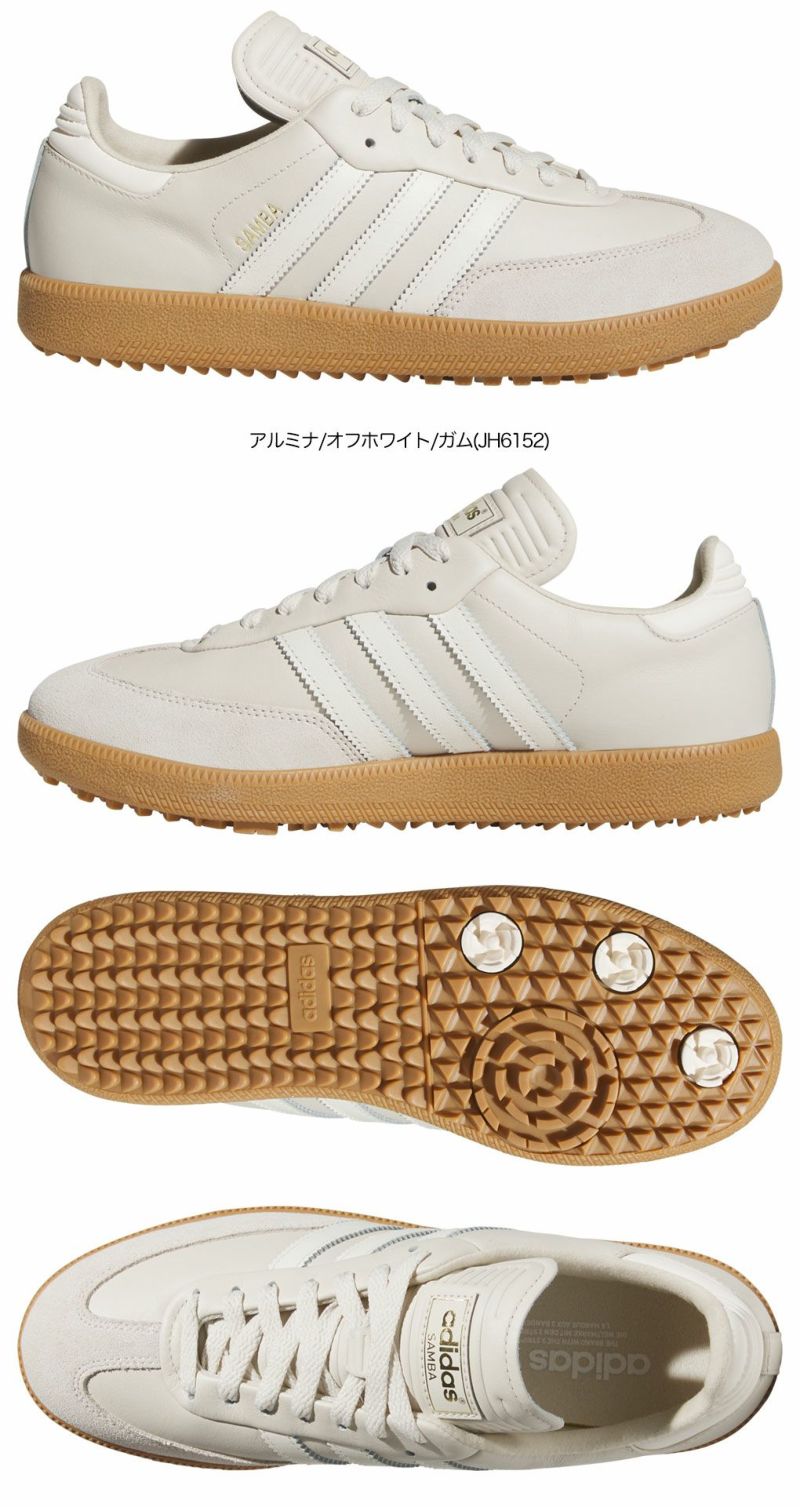 アディダススパイクレスシューズサンバゴルフNNO26メンズレディースユニセックゴルフシューズ靴2025年モデルadidas日本正規品