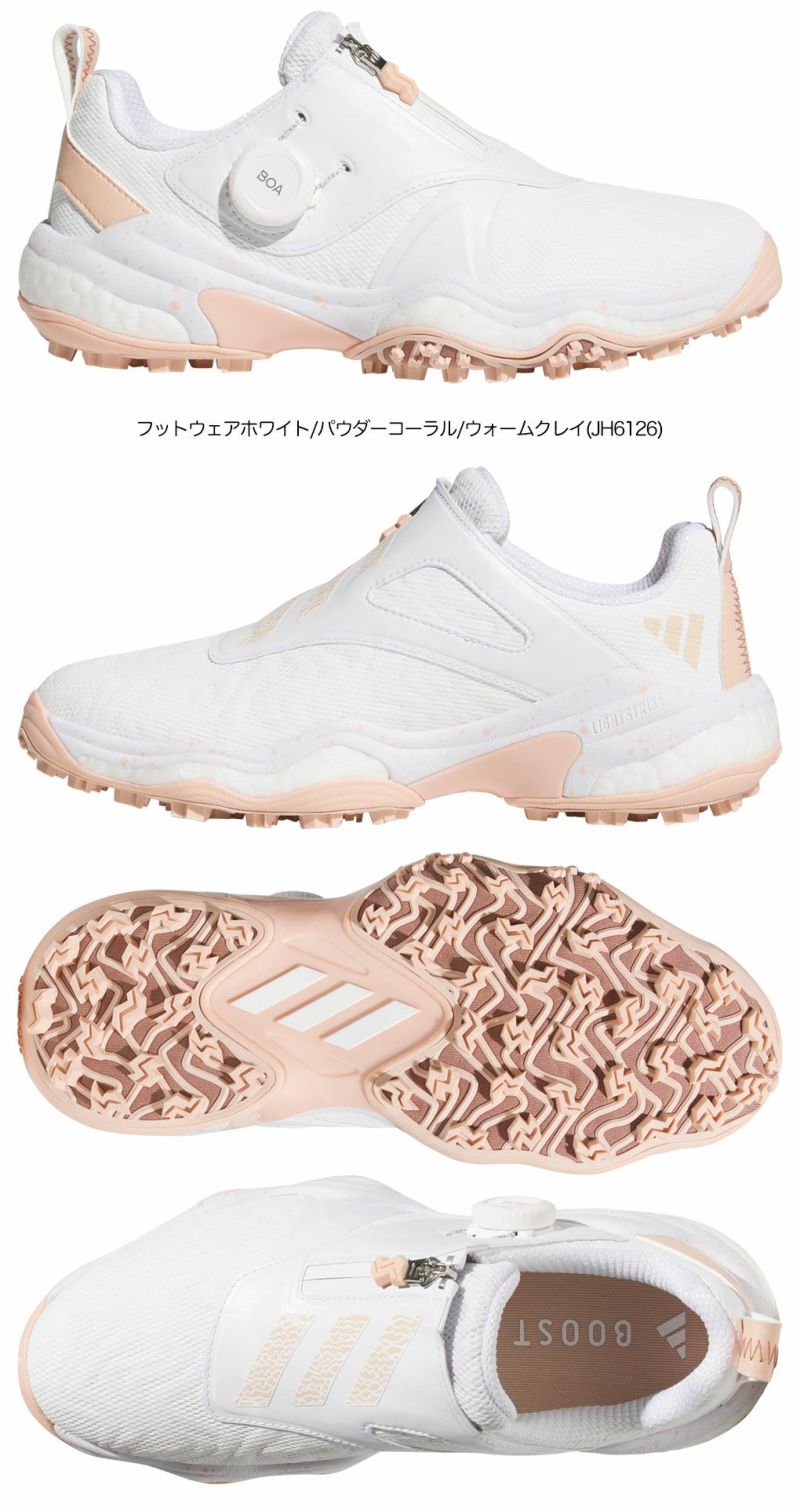 アディダススパイクレスシューズウィメンズコードカオス25ボアNKZ95レディースゴルフシューズ靴2025年モデルadidas日本正規品