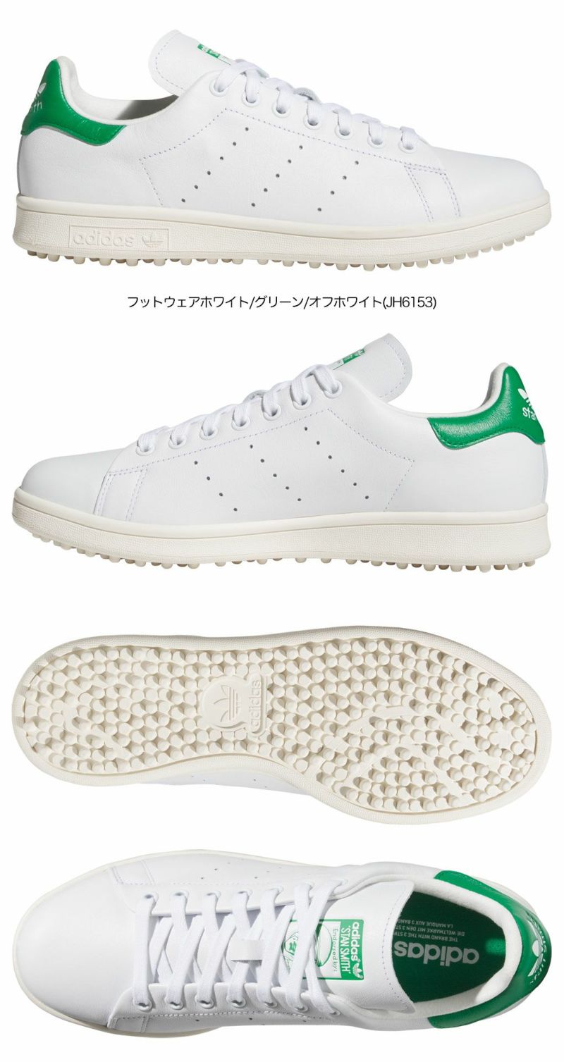 アディダススパイクレスシューズスタンスミスゴルフNNO27メンズレディースユニセックゴルフシューズ靴2025年モデルadidas日本正規品