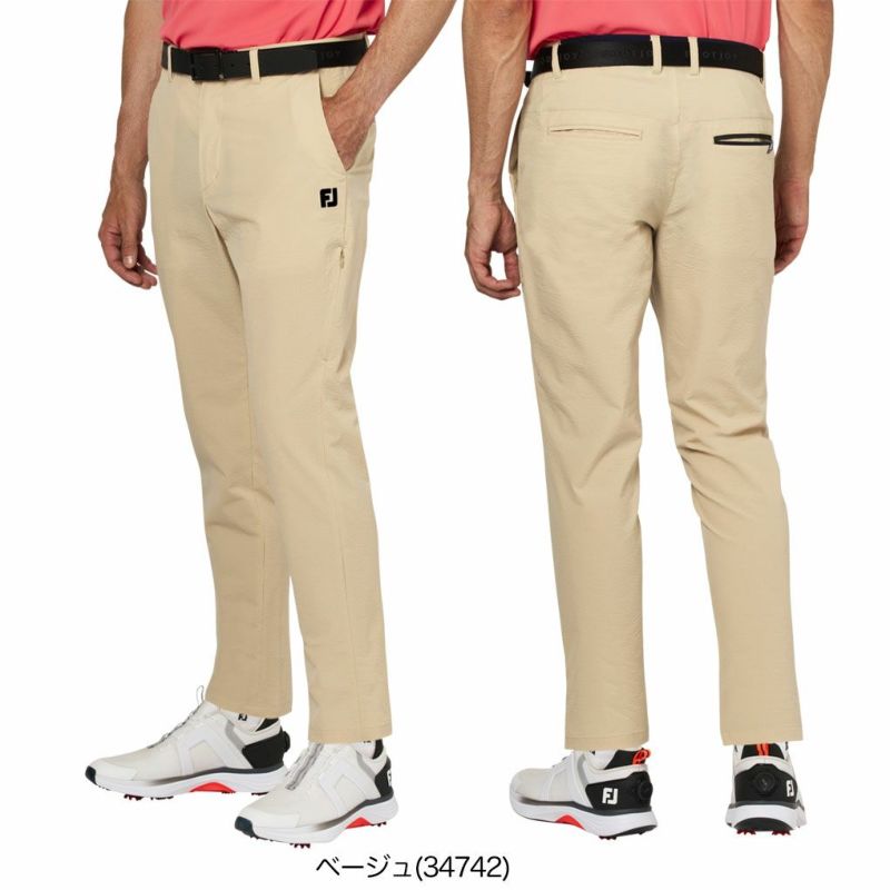 フットジョイシアサッカーアンクルパンツFJ-S25-P03メンズゴルフウェアFOOTJOY2025春夏モデル日本正規品