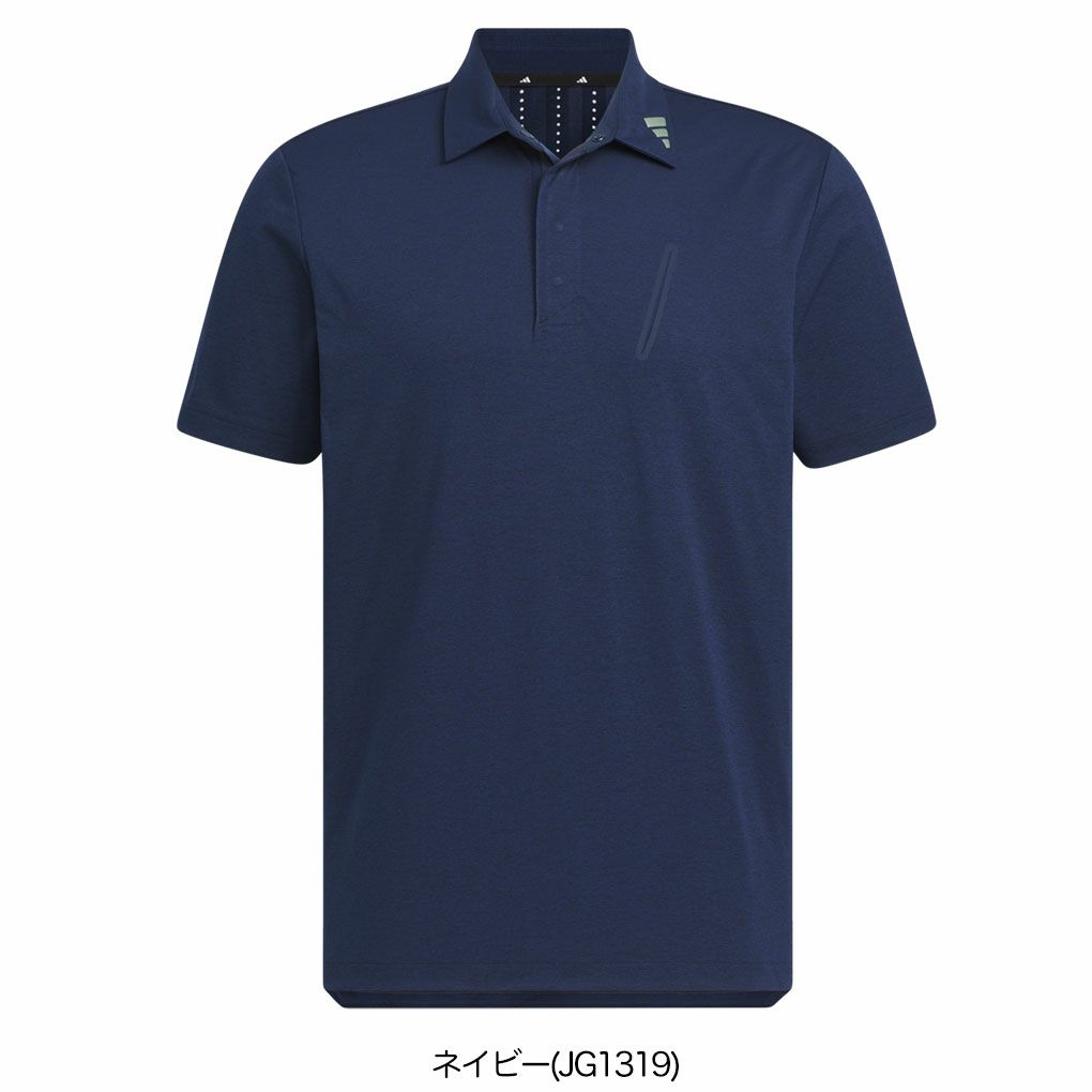 アディダスアディゼロツイストニットベンチレーション半袖シャツKUK74メンズゴルフウェアゴルフ2025春夏モデルadidas日本正規品