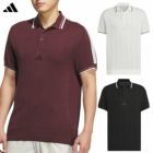 アディダスビヨンドザ コースルーズフィットニット半袖ポロKUK52メンズゴルフウェアゴルフ2025春夏モデルadidas日本正規品