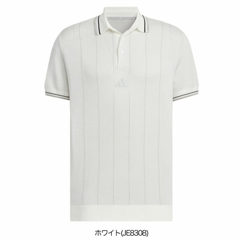 アディダスビヨンドザ コースルーズフィットニット半袖ポロKUK52メンズゴルフウェアゴルフ2025春夏モデルadidas日本正規品