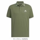 アディダスワンポイントロゴUVケア付き半袖ポロKVH14メンズゴルフウェアゴルフ2025春夏モデルadidas日本正規品