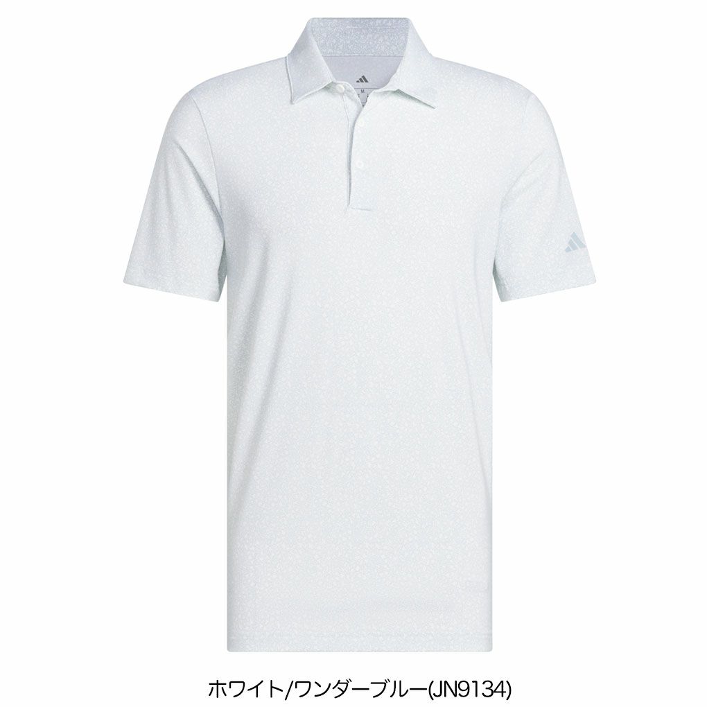 アディダスバンカープリント半袖シャツKUH61メンズゴルフウェアゴルフ2025春夏モデルadidas日本正規品