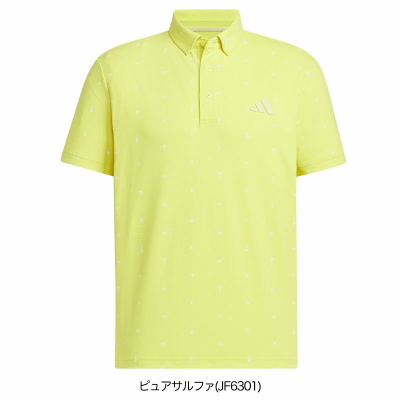 アディダスモノグラム半袖シャツKVH28メンズゴルフウェアゴルフ2025春夏モデルadidas日本正規品