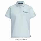 アディダス撥水シースルーボックスシルエット半袖シャツKTI78レディースゴルフウェアトップス2025春夏モデルadidas日本正規品