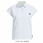 アディダスシアサッカーフレンチスリーブシャツKTI81レディースゴルフウェアトップス2025春夏モデルadidas日本正規品