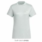 アディダスBOSロゴ柄デボスモックネック半袖シャツKTI74レディースゴルフウェアトップス2025春夏モデルadidas日本正規品