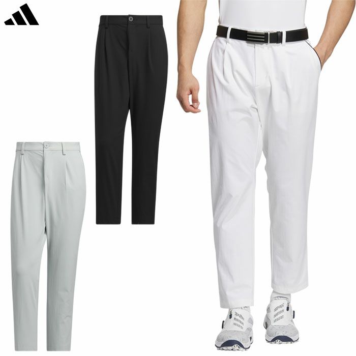 アディダスアディゼロEXstretchactiveツイストウィーブ撥水アンクルパンツKUK67メンズadidas2025春夏モデル日本正規品