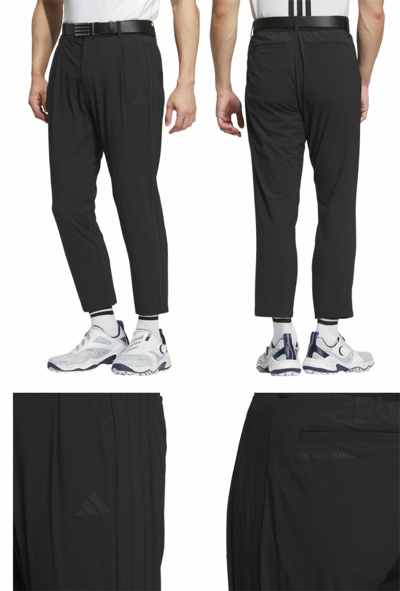 アディダスEXstretchactiveスリーストライプスワイドアンクルパンツKVH16メンズadidas2025春夏モデル日本正規品