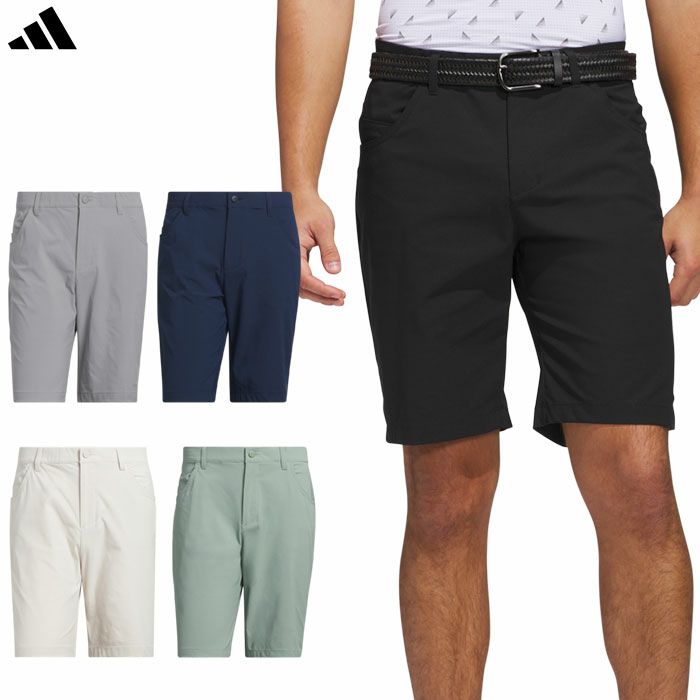 アディダス撥水ファイブポケットショートパンツKQW66メンズadidas2025春夏モデル日本正規品